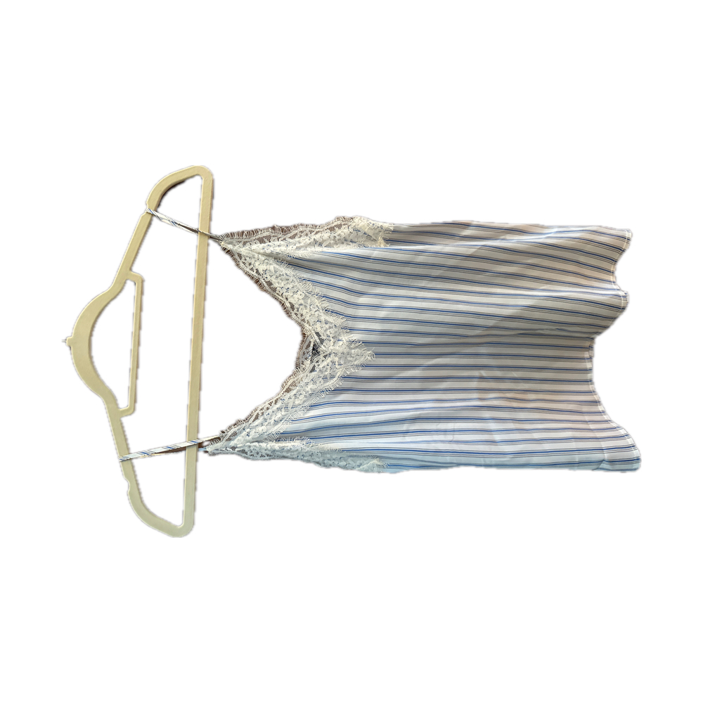 The Kooples Striped Lace Trimmed Camisole